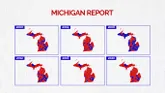 Michigan 2020 Presidential Elections Compared to 2016 or 2008 for Vice President Joe Biden