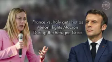 France vs. Italy gets hot as Meloni fights Macron During the Refugee Crisis